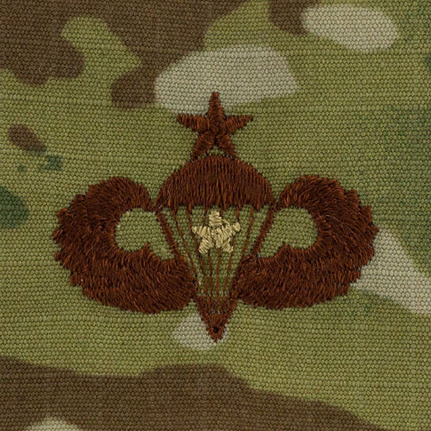 Air Force Senior Combat Parachutist Badges Embroidered - OCP