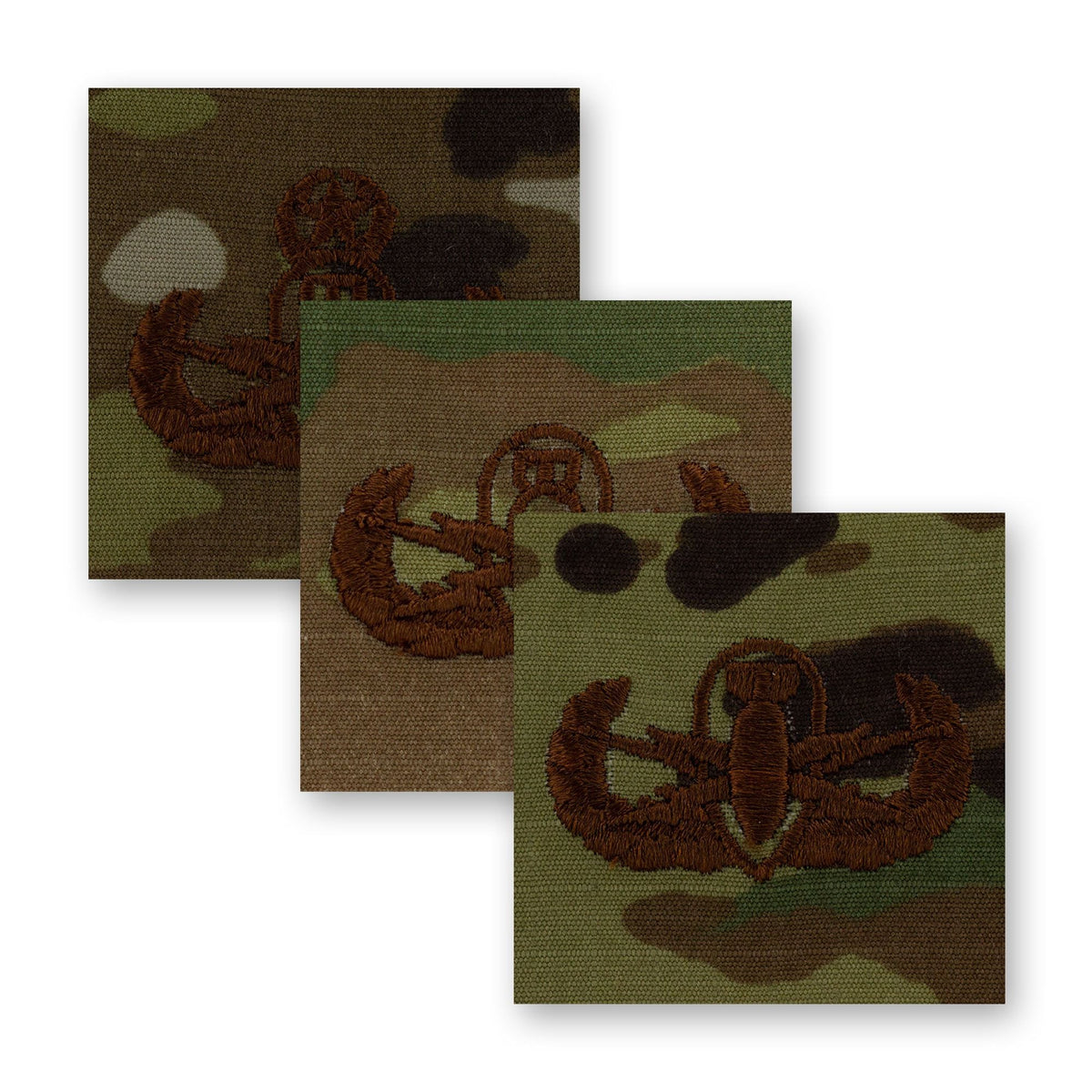 Air Force EOD Badges Embroidered - OCP Badges 