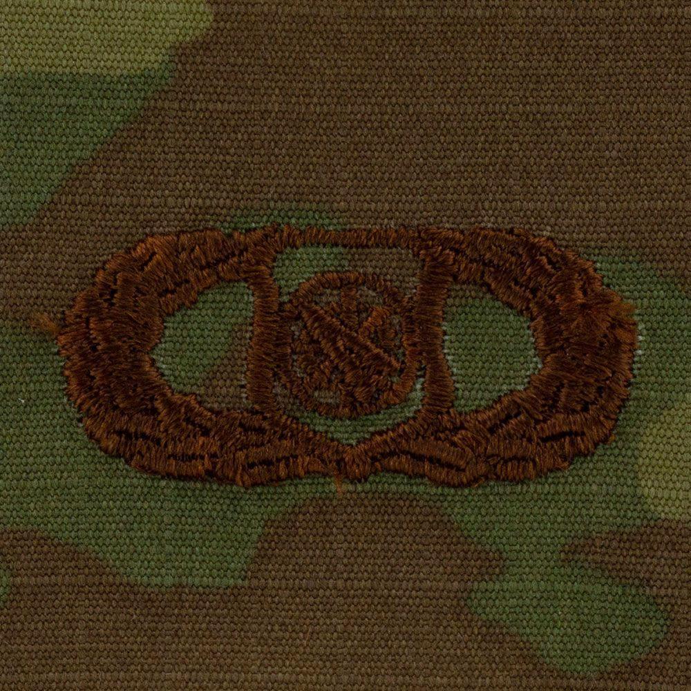Air Force Weapons Controller Badges Embroidered - OCP Badges 85087