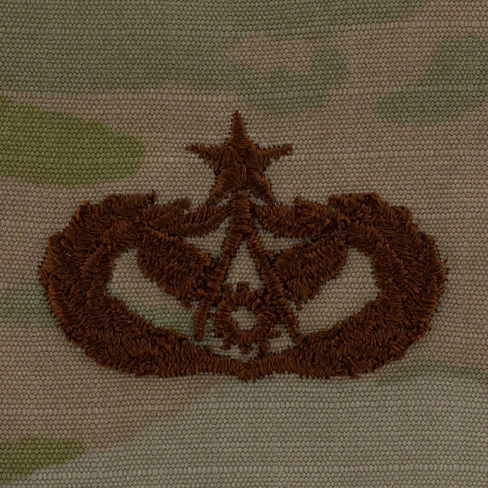 Air Force Civil Engineer Badges Embroidered - OCP Badges 85156