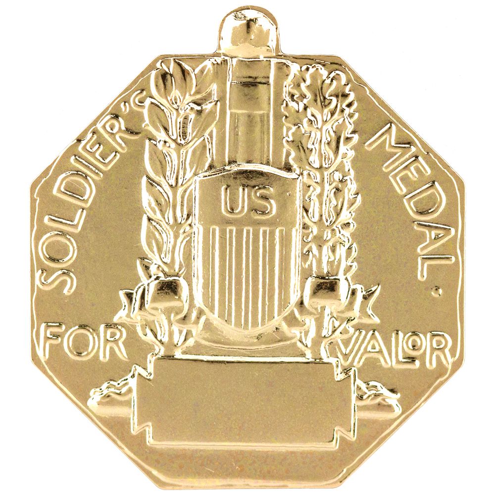 Army Soldier's Medal - Heroism Anodized Military Medals 