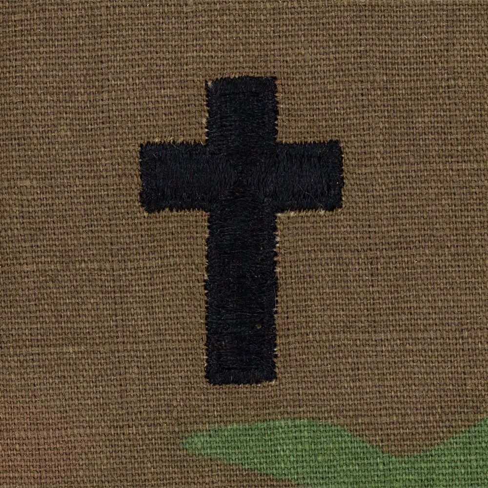 Christian Chaplain Branch Insignia Sew On Badges 
