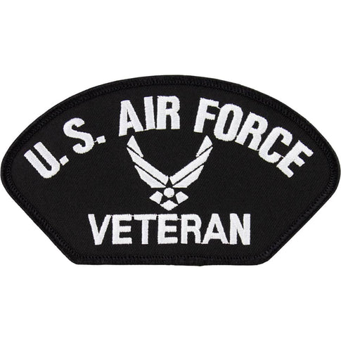 Air Force Veteran Vintage Style Hat Patch