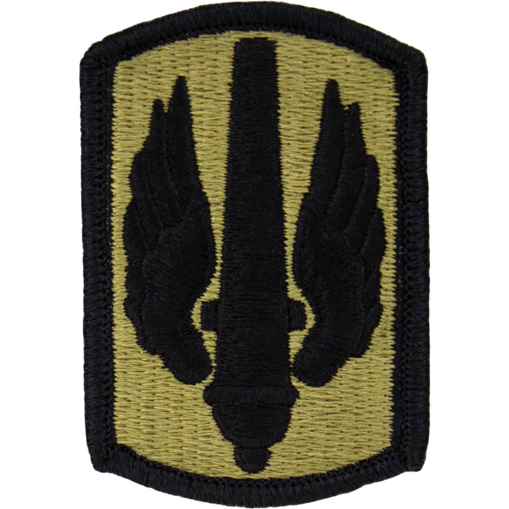 18th Fires Brigade OCP/Scorpion Patch Patches and Service Stripes 