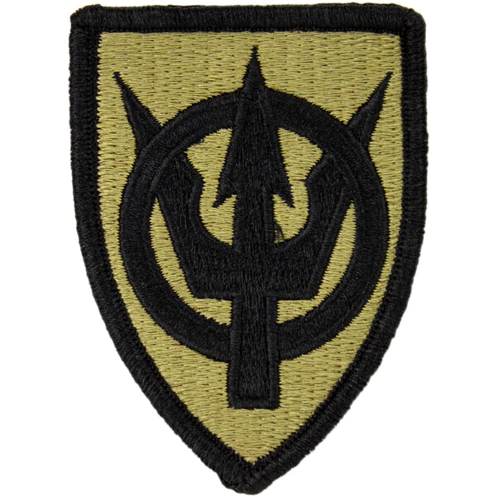 4th Transportation Command OCP/Scorpion Patch Patches and Service Stripes 