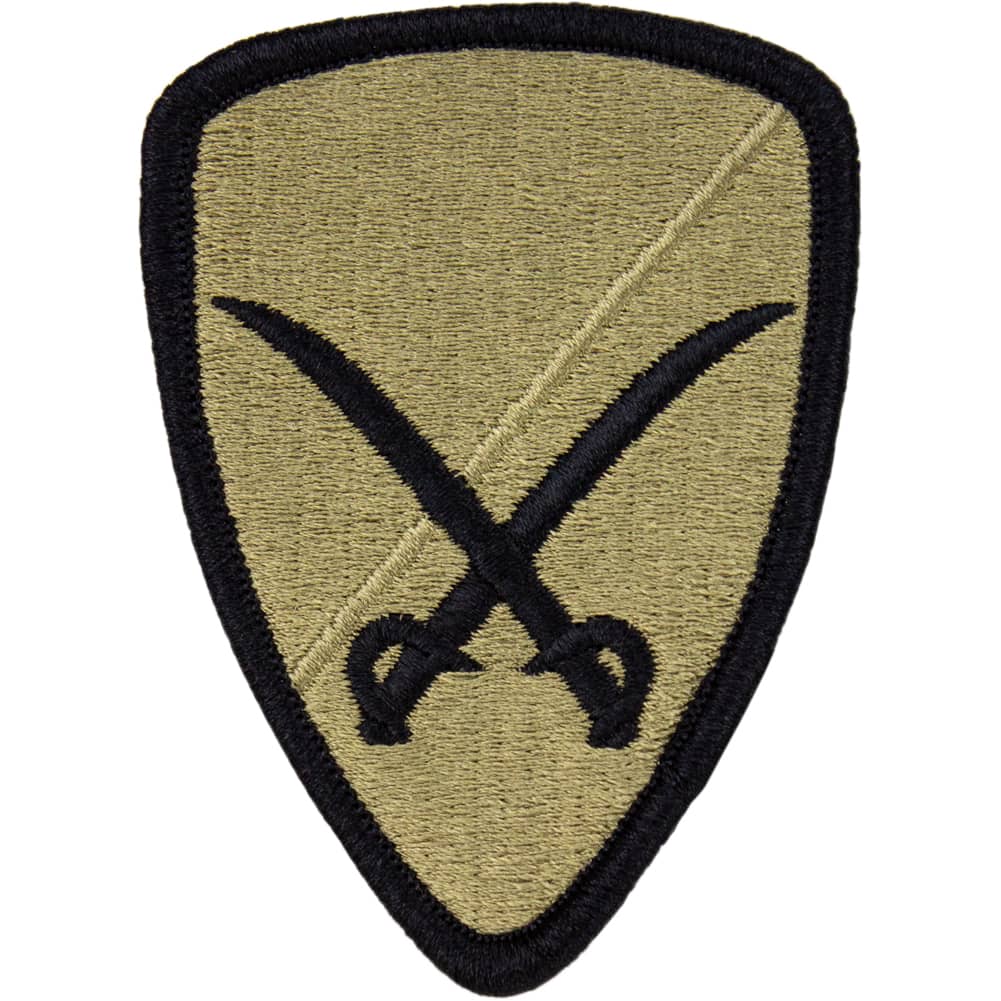 6th Cavalry Brigade OCP/Scorpion Patch Patches and Service Stripes 