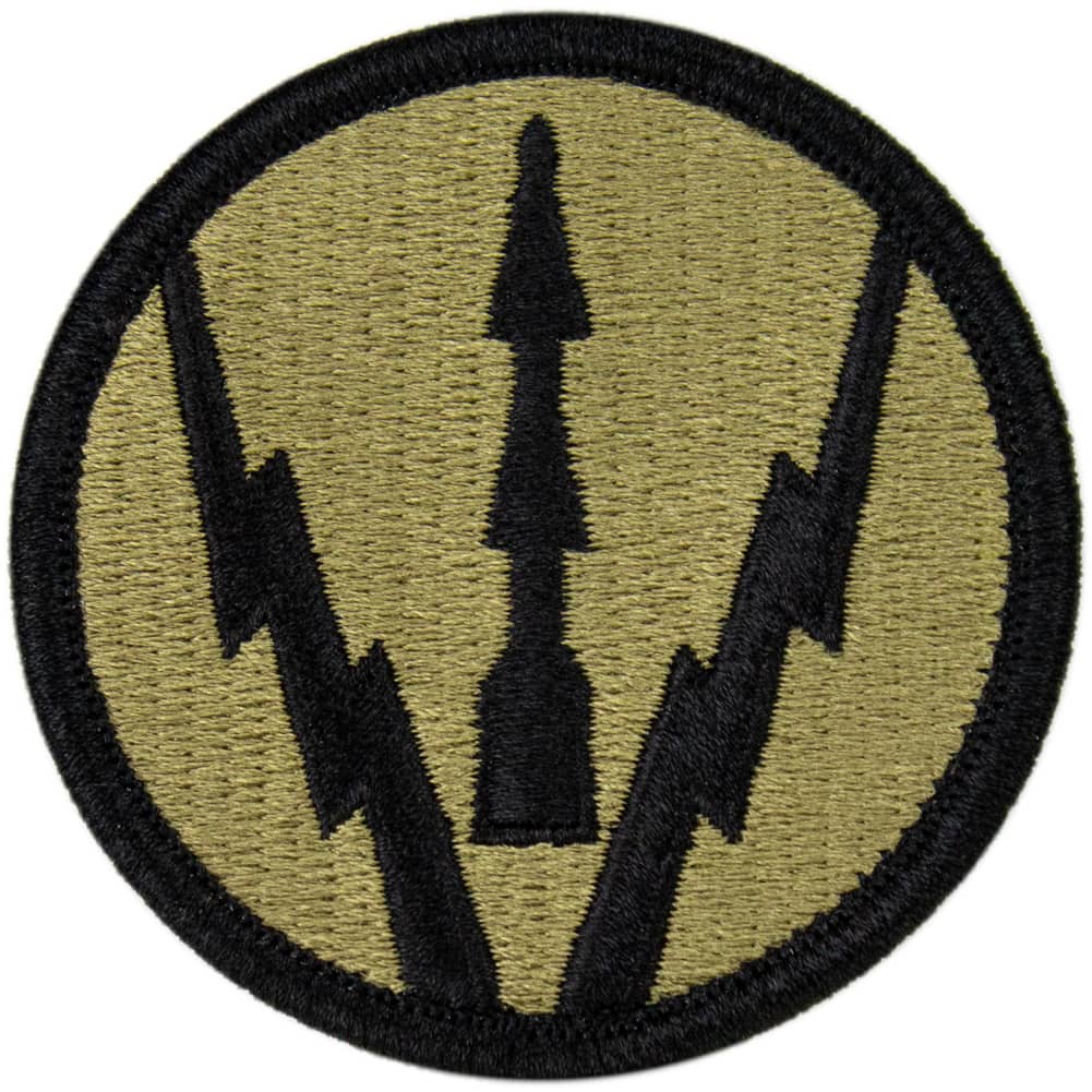 Air Defense Center OCP/Scorpion Patch Patches and Service Stripes 