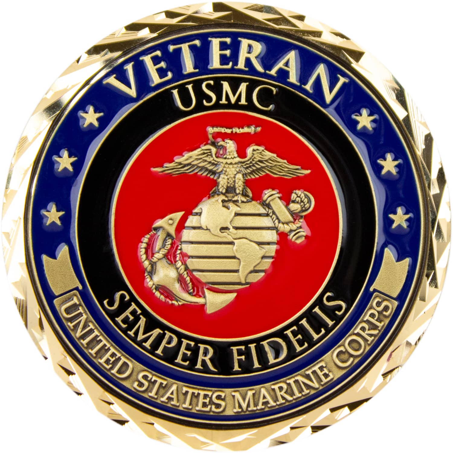 USMC Marine Corps Veteran Challenge Coin – USAMM