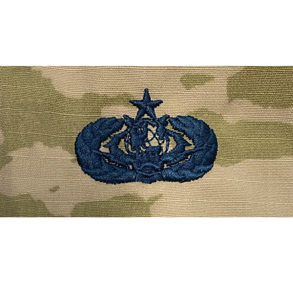 Space Force Cyberspace Support Badges Embroidered - OCP Badges 85674