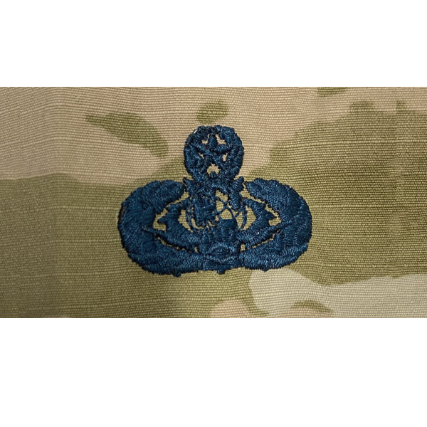 Space Force Cyberspace Support Badges Embroidered - OCP Badges 85675