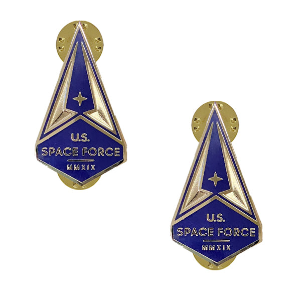 Space Force Collar Device Badges 