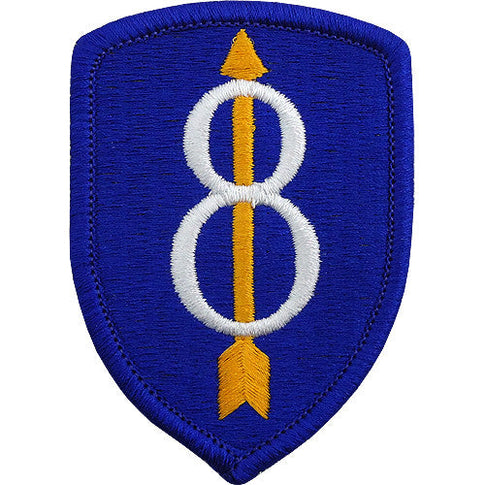 8th Infantry Division Class A Patch