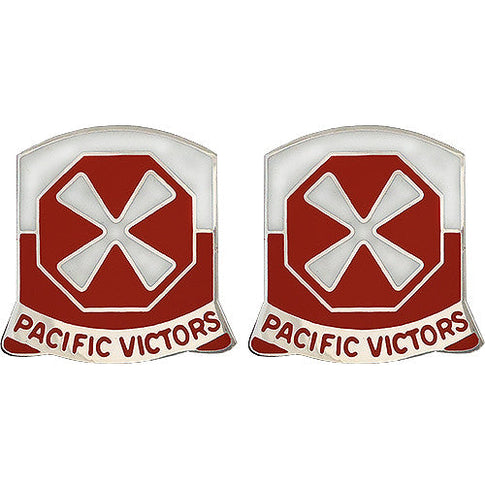 8th Army Unit Crest (Pacific Victors) - Sold in Pairs