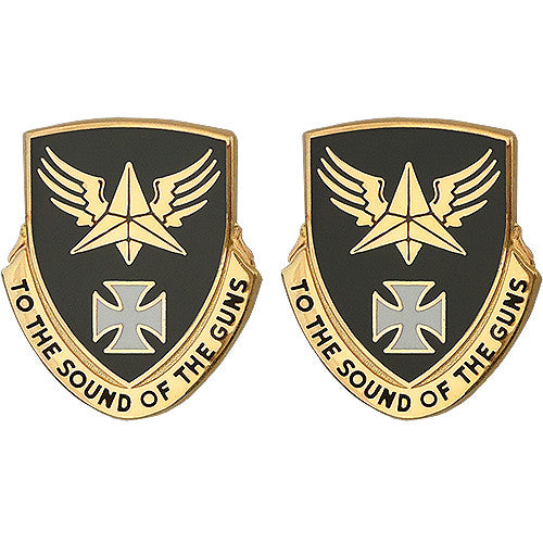 8th Aviation Battalion Unit Crest (To the Sound of the Guns) Army Unit Crests 