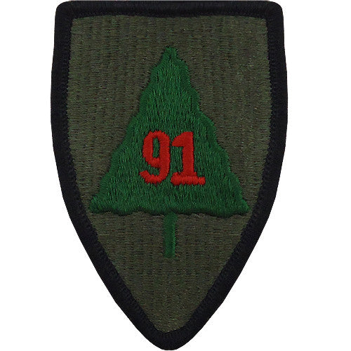 91st Infantry Division Class A Patch Patches and Service Stripes 