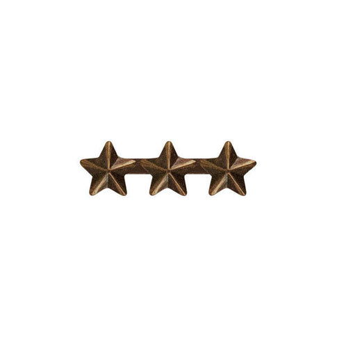 Prongless Triple Bronze Star Device