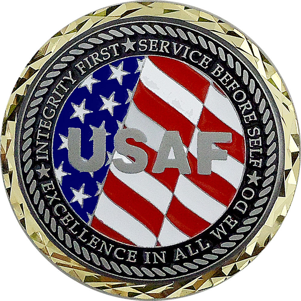 USAF Veteran Coin Challenge Coins 