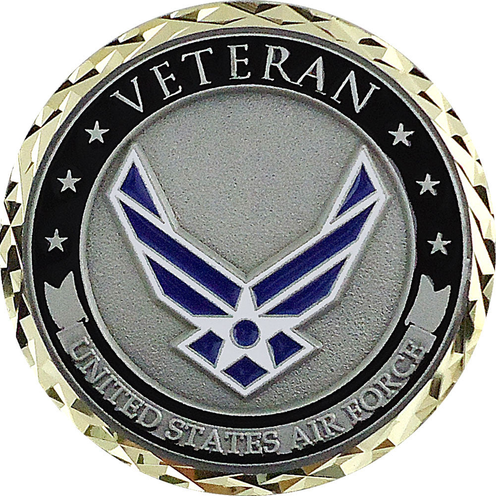USAF Veteran Coin Challenge Coins 