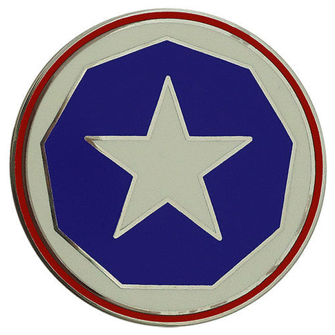 9th Support Command Combat Service Identification Badge