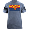 Distressed Arizona Flag T-Shirt Shirts YFS.7.002.1.LBT.1