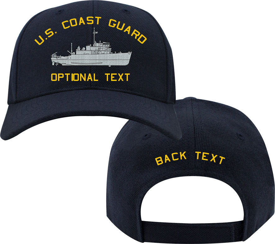 Coast Guard Custom Ship Cap - Aggressive Class Minesweeper Hats and Caps 