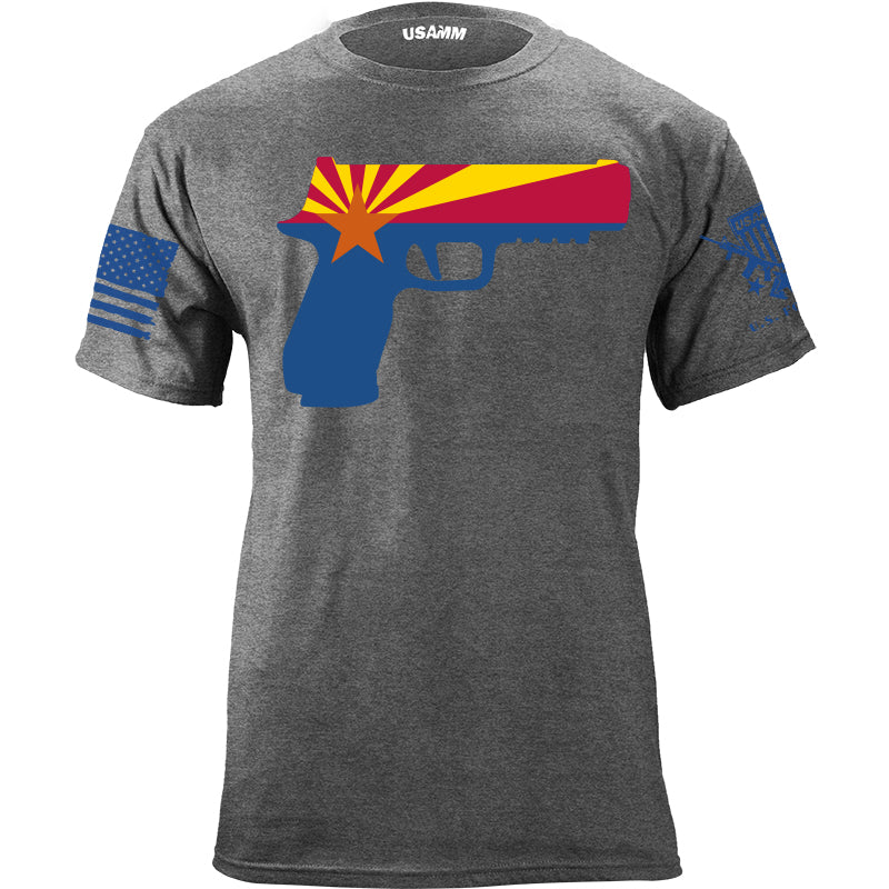 Arizona m17 Flag T-shirt | USAMM