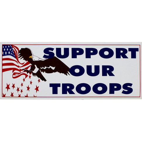 Support Our Troops Small Bumper Sticker