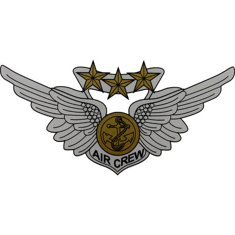 Combat Aircrew Wing Decal