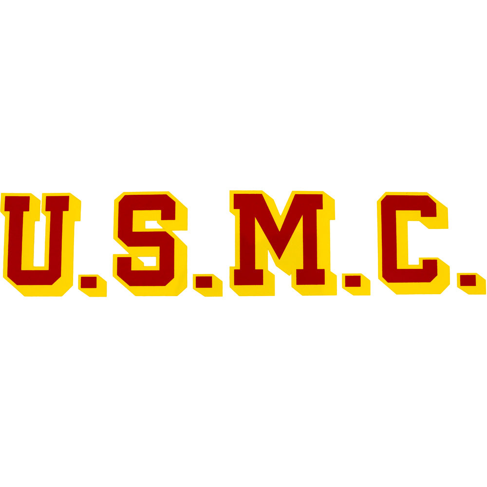 USMC 10 Inch Clear Decal Stickers and Decals BP-0162