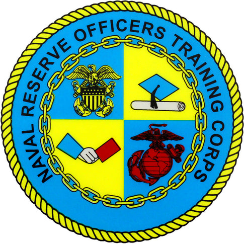 Naval Reserve Officers Training Corps Clear Decal