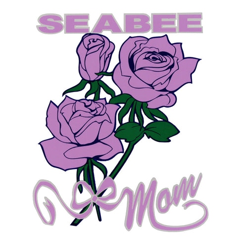 Seabee Mom Clear Decal