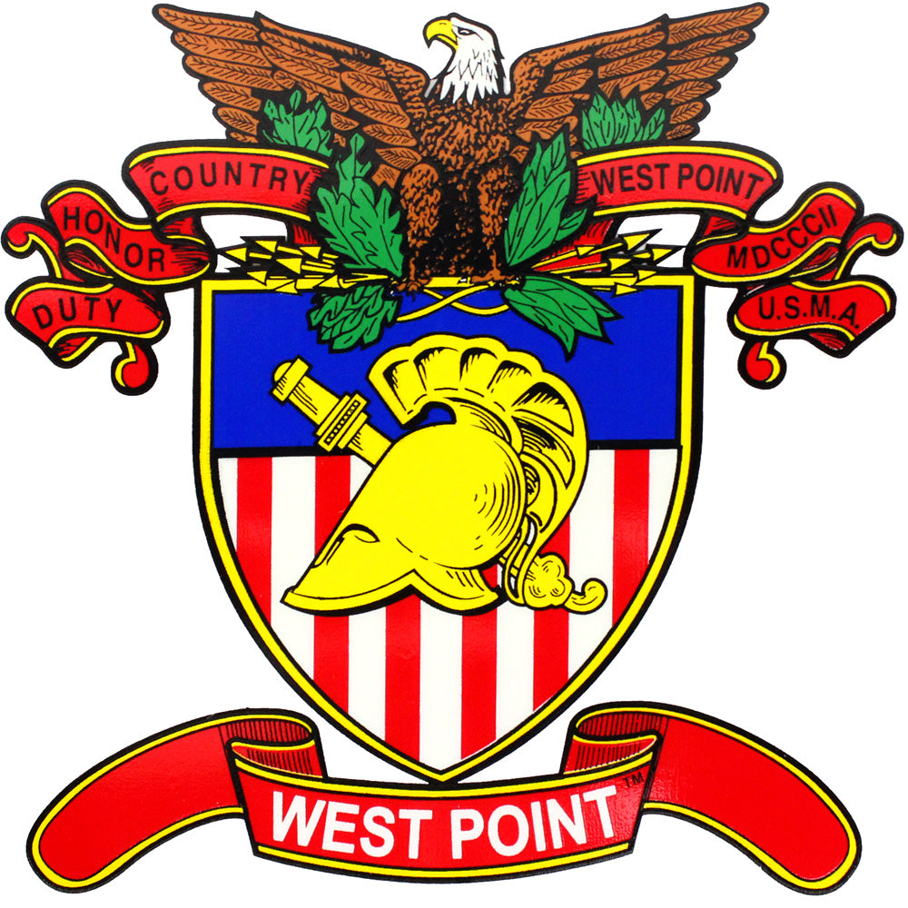West Point Crest Clear Decal – USAMM