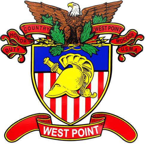 West Point Crest Clear Decal