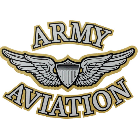 Army Aviation Clear Decal