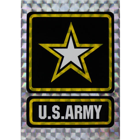 U.S. Army With Star Prism Decal