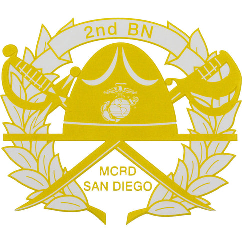 2nd Battalion San Diego Clear Decal