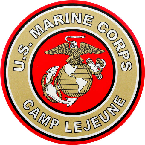 Camp Lejeune Clear Decal