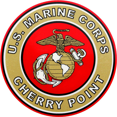 Cherry Point Clear Decal
