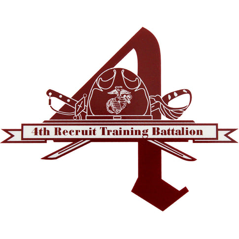 4th Battalion Clear Decal