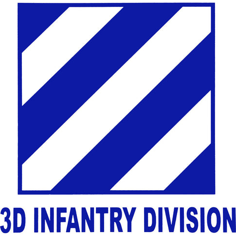 3rd Infantry Division Clear Decal