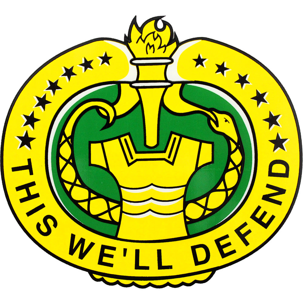 Drill Sergeant This We'll Defend Decal Stickers and Decals BP-0376