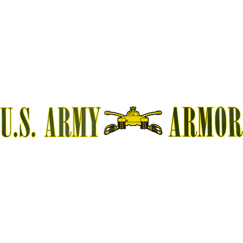 U.S. Army Armor Clear Window Strip