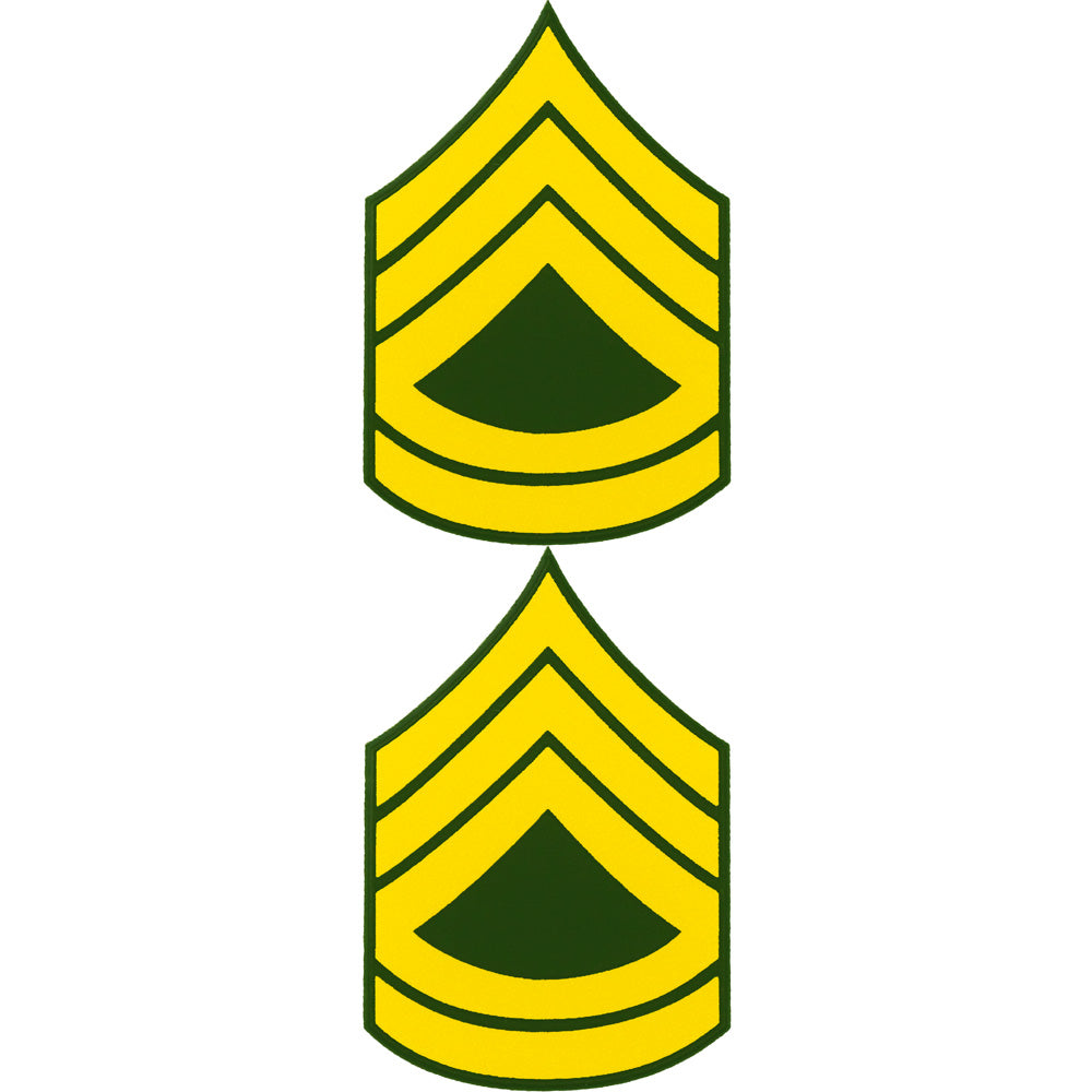 Army Enlisted Rank Decal 2 pc. Stickers and Decals BP-0459