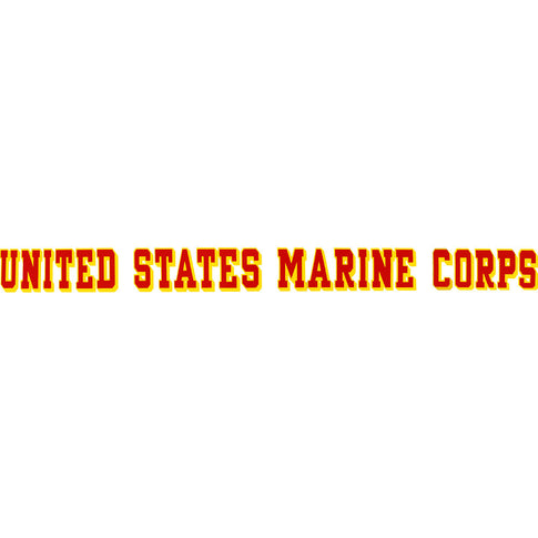 United States Marine Corps Window Strip