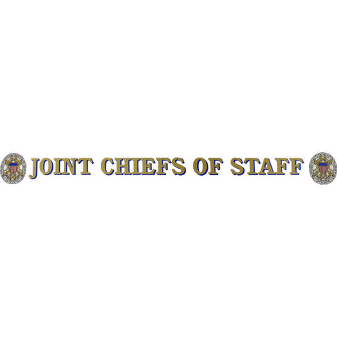 Joint Chiefs Of Staff Clear Window Strip