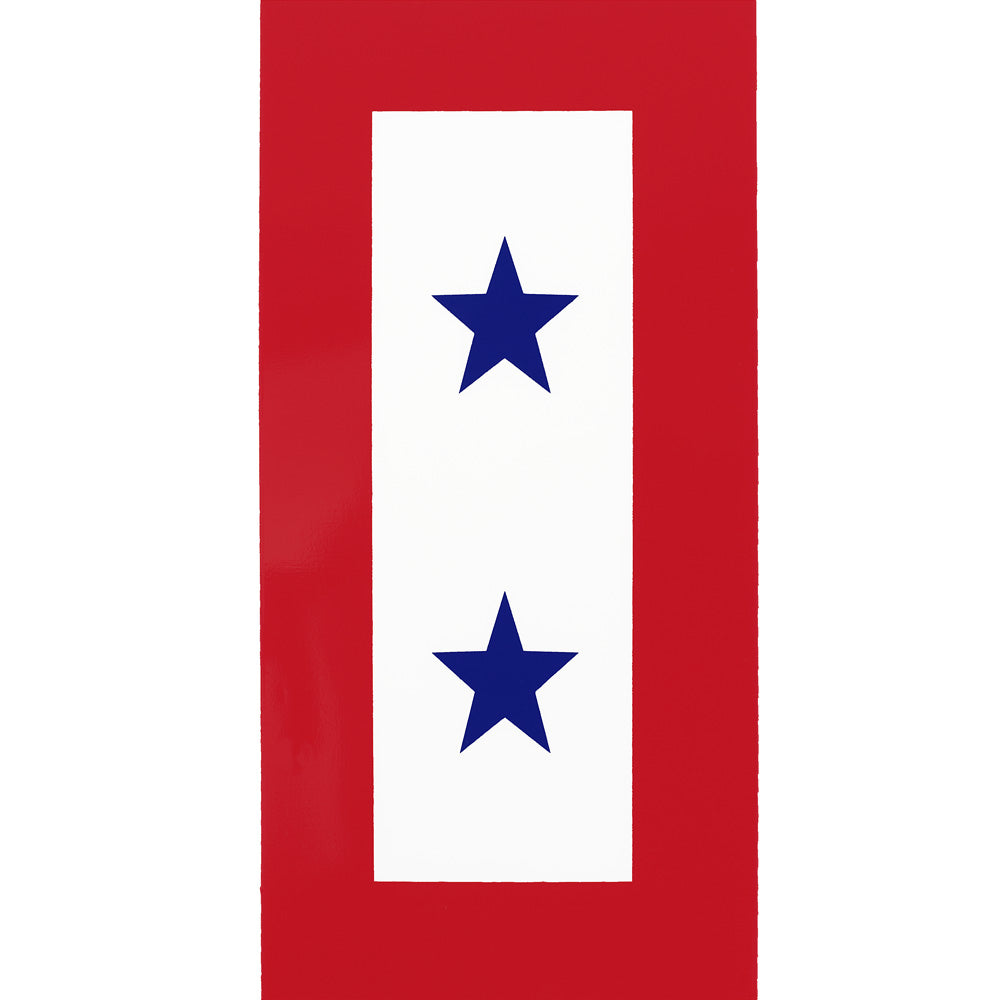 Two Blue Star Service Decal Stickers and Decals BP-0501