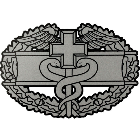 Combat Medical Badge Clear Decal