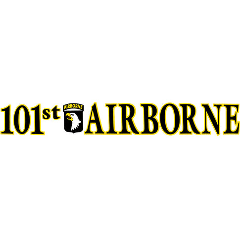 101st Airborne Clear Window Strip