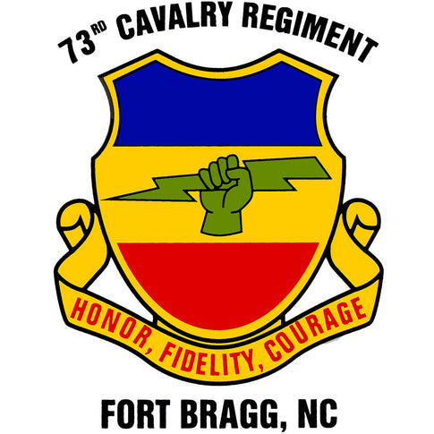 73rd Cavalry Regiment Clear Decal