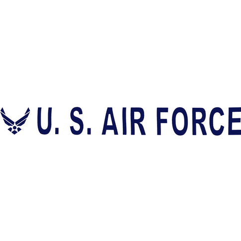 U.S. Air Force Clear Vinyl Transfer